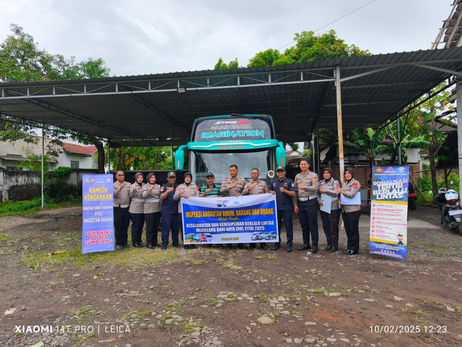 Dishub dan Jajaran Kepolisian di Lumajang intensifkan pengawasan Transportasi Menjelang Idul Fitri 2025